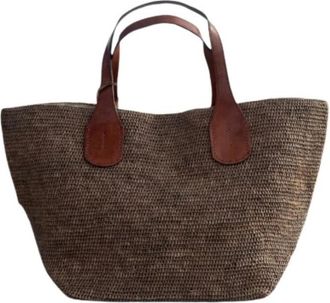 Ibeliv Tokyo II Tote Bag - Dames - Shoppers - Bruin - ONE Size - Katoen - Tassen