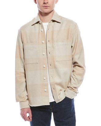 HUGO BOSS Boss Hugo Boss Vichy Relaxed Fit Overshirt