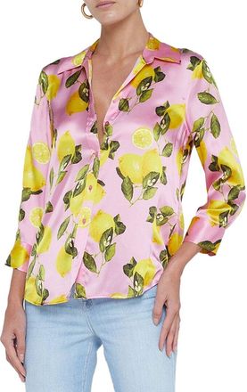 L'agence Dani 3/4-Sleeve Blouse