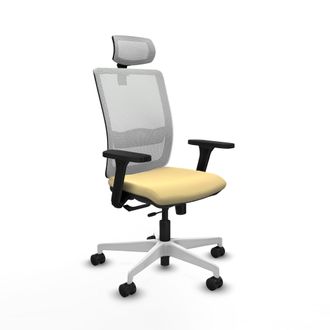 Piqueras y Crespo Silla De Oficina Piqueras Y Crespo Haches Negro Reposabrazos 3d
