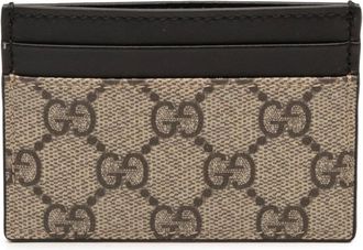 Gucci Pre-owned Wallets, female, Brown, Size: ONE SIZE Pre-owned Card Case Wallet
