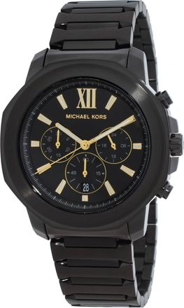 Michael Kors Prescott Chronograph Quartz Black Dial Mens Watch MK9252
