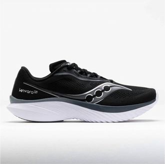 Saucony Mens Kinvara 15 Running Shoes In Black/white