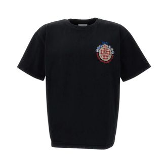 Rhude Automobile Club Tee - Tops - Hombre - Negro - S