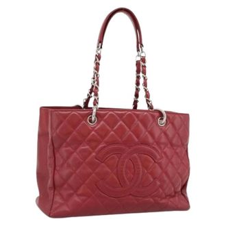 Chanel Borsa a spalla Chanel Pre-owned Vintage in Caviar - - Pre-owned - Donna - Rosso - ONE SIZE