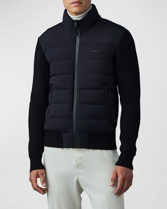 Mackage Mens Haney City Hybrid Down Jacket