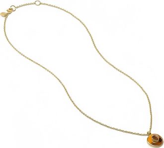Julie Vos Carnaby Delicate Necklace In Tortoiseshell