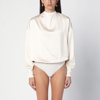 Andamane Sylvia Milk-White Bodysuit