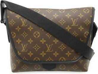 Louis Vuitton Pre-owned Tela shoulder-bags - - Pre-owned - Uomo - Marrone - ONE SIZE