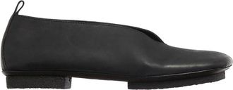 Uma Wang Leren Ballerina Schoenen - Dames - Ballerinas - Zwart - 36 EU - Schoenen