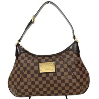 Louis Vuitton Pre-owned Shoulder Bags, female, Brown, Size: ONE SIZE Pre-owned Damier Ebene Shoulder Bag