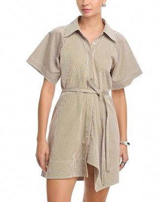 A.L.C. Julie Dress In Pearl/aged Bronze