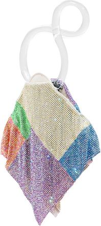 Benedetta Bruzziches Little Casper Patchwork Bag - Dames - Handtassen - Veelkleurig - ONE Size - Satijn - Tassen