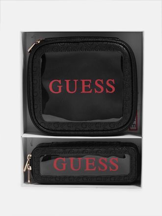 Guess Charlestown Logo Toiletry Bag Set