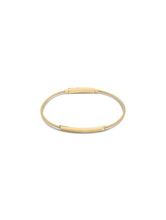 Calvin Klein Womens Smooth Cord Bracelet - Metallic - OS