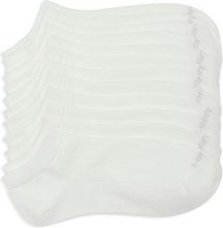 LEMON 6-Pack Rib Low Cut Socks in White at Nordstrom Rack
