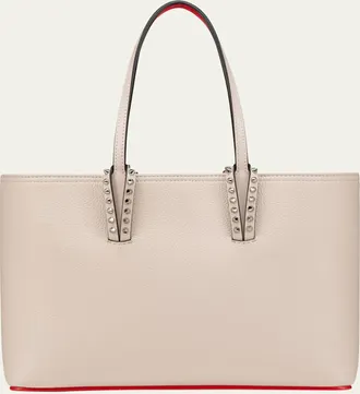 Christian Louboutin Cabata Small Tote in Grained Leather