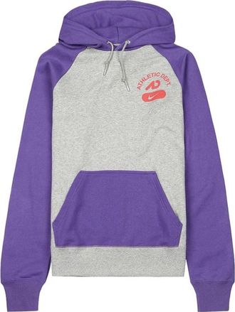 Nike Logo Athletic Daily Casual Hoodie Purple Grey 403978-066