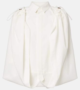 sacai Gathered shirt