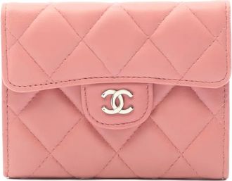 Chanel 2008-2009 matelass&eacute; pasjeshouder - Roze