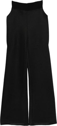 Gemy Maalouf textured trousers - Black