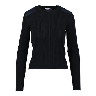 Moschino Donna, Maglie, Blu, M, new