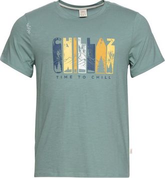 Chillaz Innsbruck Time To Chill T-Shirt f&uuml;r Herren | t&uuml;rkis