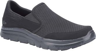 Skechers Mens Flex Advantage McAllen Sr Slip On Shoes - Black - Size UK 6.5