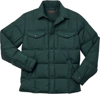 Filson Mens Lightweight Down Jacket In Fir