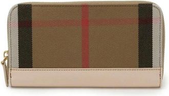 Burberry Pre-owned Wallets, female, Brown, Size: ONE SIZE Pre-owned Cotton Wallet