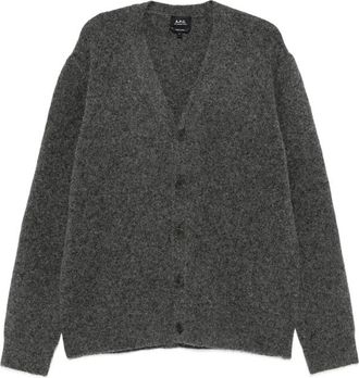 A.P.C. A. p.c. Button-fastening Knitted Cardigan