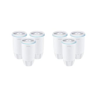 OEM 6 Filtros De Agua De Repuesto Para Jarras Y Dispensadores Zero Water Zr-001, Zr-003, Zr-004, Zr-006, Filtraci&oacute;n Multicapa