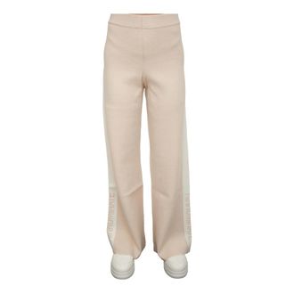Hinnominate Hinnominate, Broeken, Dames, Beige, M, Polyester, Pantalone