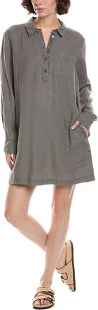 Michael Stars Eleanor Linen Utility Shirtdress