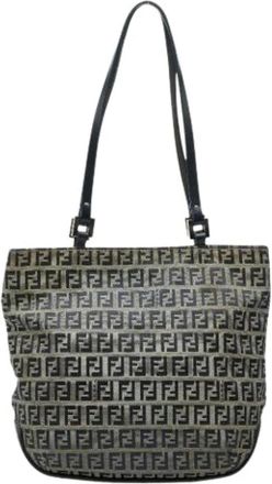 Fendi Pre-owned Tote Bags, female, Blue, Size: ONE SIZE Pre-owned Vintage Tote Bag