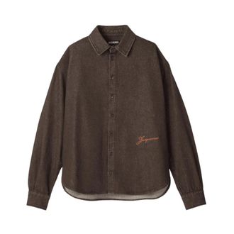 Jacquemus Hombre, Camisas, Marr&oacute;n, Talla: M