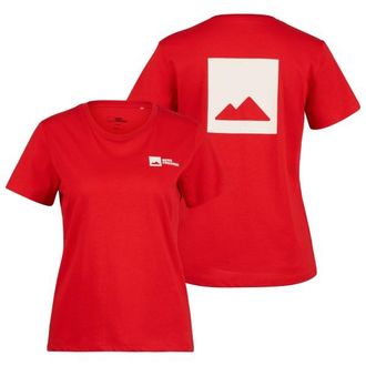 Bergfreunde.de Ro&szlig;bergBF. Logo T-Shirt T-Shirt f&uuml;r Damen | rot