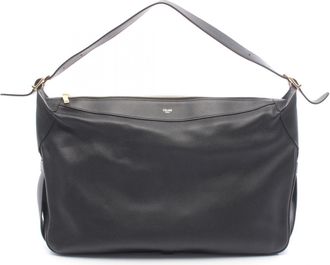 Celine Black Leather Tote Bag (Pre-Owned)