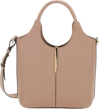 Tod's Kleine leren shopper - Roze