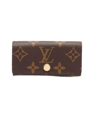 Louis Vuitton Multicles 4 Key Case Monogram Brown (Authentic Pre-Loved)