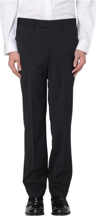 Pantaloni Torino Suit Trousers, male, Black, M, Straight-Leg Trousers