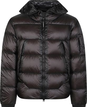 C.P. Company DD-Shell Medium Down Detachable-Hood Polyamide Down Jacket