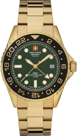 Swiss Alpine Military Watches - Heren - Horloges - Geel - ONE Size - Accessoires