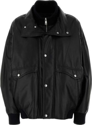 Prada Bomber in pelle - Nero