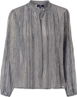 Mart Visser Eli Print Blouse Navy / Off White