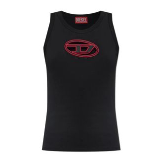 Diesel Dames, Tops, Zwart, Maat: XL Katoen