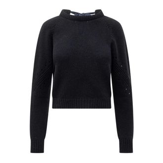 Semicouture Donna, Maglie, Blu, L, new