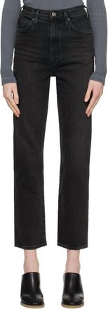 A Gold E Pinch Waist Kick Flare Jeans In Panoramic