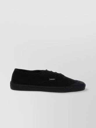 Saint Laurent canvas lace-up low-top sneakers