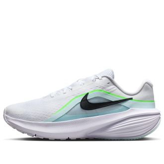 Nike Downshifter 14 White Glacier Blue Green Strike IB1895-100